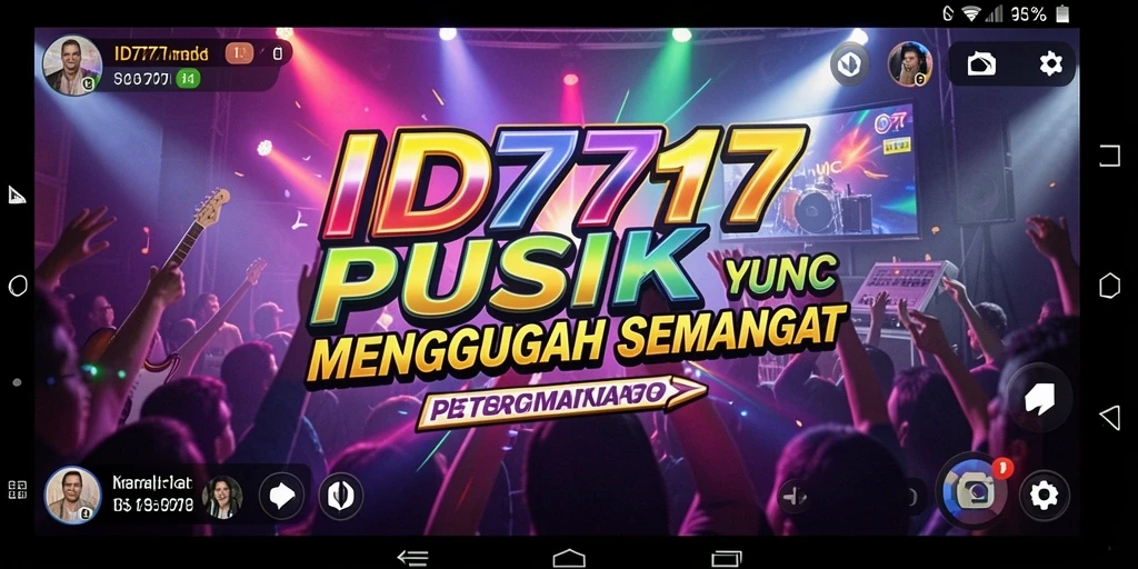 Tampilan gameplay seru ID777 dengan musik yang menawan.